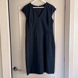 Ann Taylor Black Dress Size 14